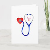 Dank u, dokter kaart (Voorkant)