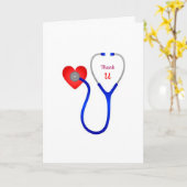 Dank u, dokter kaart (Gele Bloem)