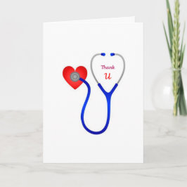 Dank u, dokter kaart