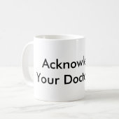 Dank u dokter koffiemok (Voorkant links)