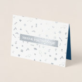 Dank u, dokter. Red Carnan Luxury Folie Kaarten (Voorkant)