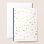 Dank u, dokter. Red Carnan Luxury Folie Kaarten (Met envelop)