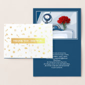 Dank u, dokter. Red Carnan Luxury Folie Kaarten (Display)