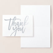 Dank u echte Folie script stijl 3 Kaarten (Display)