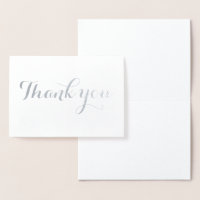 Dank u eenvoudige blanco elegante trendy wit