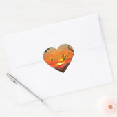 Dank u El Rio Pitillal 2009 Hart Sticker (Envelop)