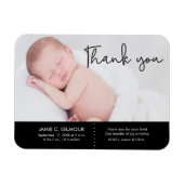 Dank u en de Aankondiging van de Geboorteplaats va Magneet (Horizontaal)