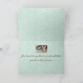 Dank u engelenkaart bedankkaart (Binnen)