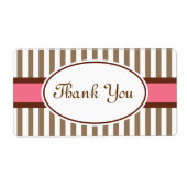  Dank u Etiketten (Voorkant)