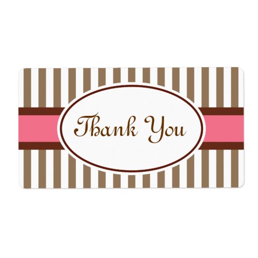  Dank u Etiketten (Voorkant)