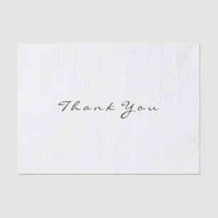 Dank U Favor Trouwjurk Zwart Witte Bruiloft Tissuepapier