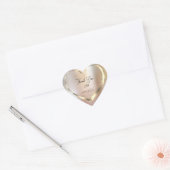 Dank U Favoriet Metaal Gouden Hart Bruidsfeest 16e Sticker (Envelop)
