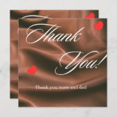 dank u feestdagenkaart (Voorkant / Achterkant)