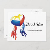 Dank u Filippijnse Parol aanpassen Post Kaart (Voorkant / Achterkant)