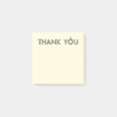 Dank u Floral Post-it® Notes (Voorkant)