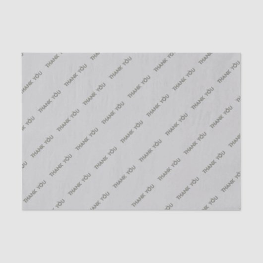 Dank u Floral Tissuepapier (Voorkant)