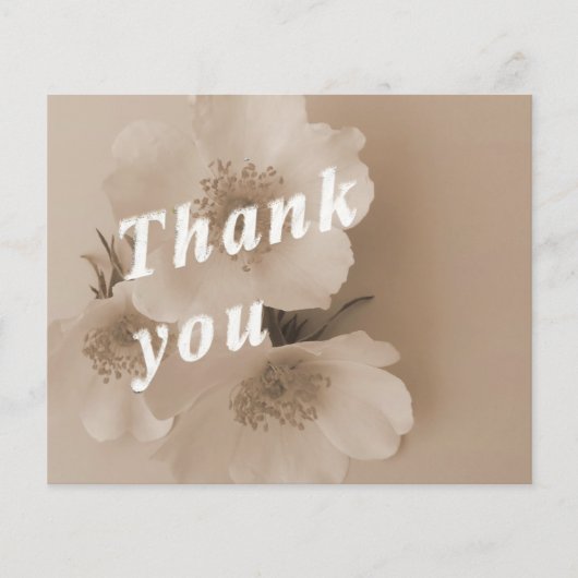 dank u flyer (Voorkant)