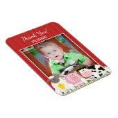Dank u Foto Boerderij 3x4 inch Premium Magnet Magneet (Rechterzijde)