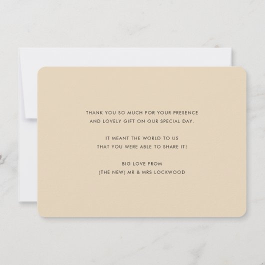 DANK U foto moderne elegante amper en lang (Achterkant)