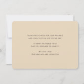 DANK U foto moderne elegante amper en lang (Achterkant)