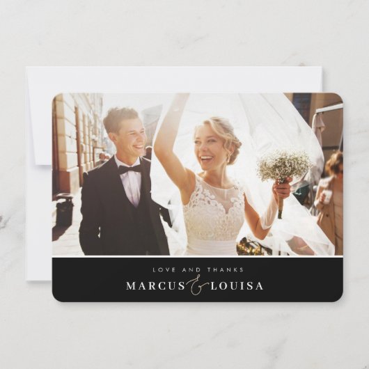 DANK U foto moderne elegante amper en lang (Voorkant)