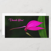 Dank u fotokaart bedankkaart (Voorkant / Achterkant)