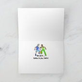 Dank u fotokaart voor Voetbal coach Bedankkaart (Binnen)