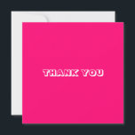 Dank u, fuchsia roze wit<br><div class="desc">Dank u,  fuchsia roze wit Briefkaart</div>