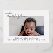 Dank u Gepersonaliseerde Kaart van de Aankondiging (Voorkant)