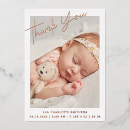 Dank u Gepersonaliseerde Kaart van de Aankondiging