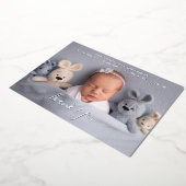 Dank u Gepersonaliseerde Kaart van de Aankondiging (Gedraaid)