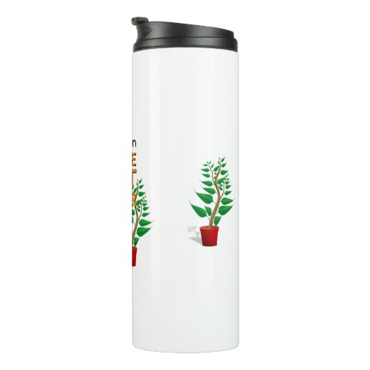 Dank u Geweldige leraar Thermosbeker (Geroteerd rechts)