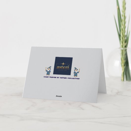 🧙‍♂️ "Dank u, Glorious Wizard" Kaart (Achterkant)