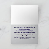 🧙‍♂️ "Dank u, Glorious Wizard" Kaart (Binnen)