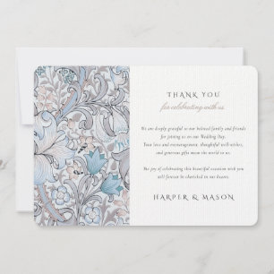 Dank u Golden Lily Classic Pastel Morris Kaart