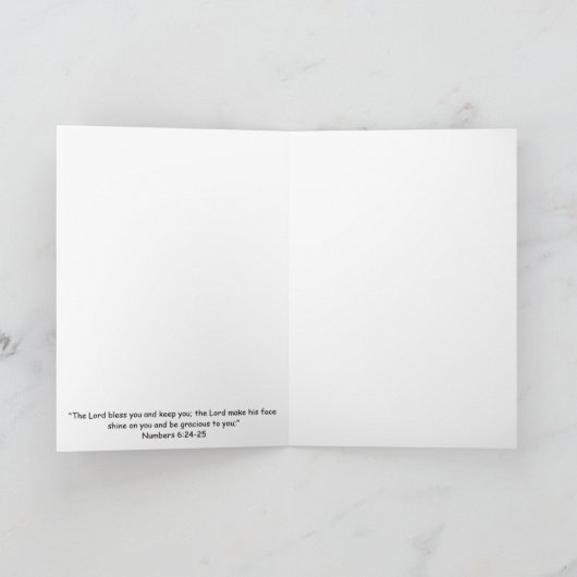 Dank u Golden Retriever Dog Blue Polka Dot Kaart (Binnen)