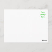 Dank u Golden Retriever Puppies Briefkaart (Achterkant)