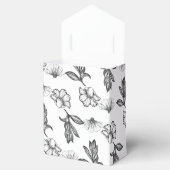 Dank u Gothic Flower Baby shower party Bedankdoosjes (Geopend)