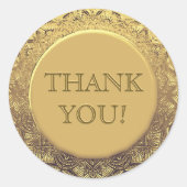 dank u gouden zegel (Voorkant)