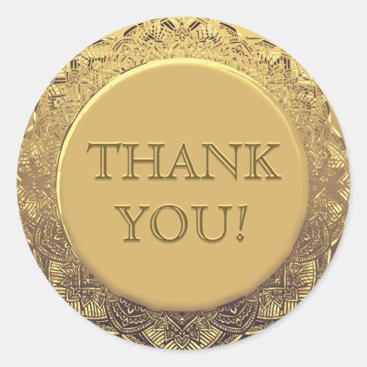  dank u gouden zegel (Voorkant)