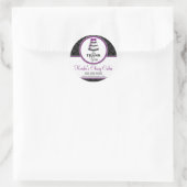 Dank u Gourmet Cake Bakkerij Box Seals Ronde Sticker (Tas)