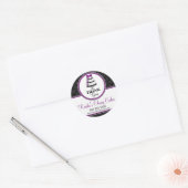 Dank u Gourmet Cake Bakkerij Box Seals Ronde Sticker (Envelop)
