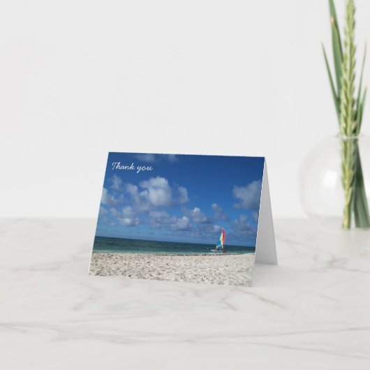 Dank u - Grand Bahama Island Bedankkaart (Voorkant)