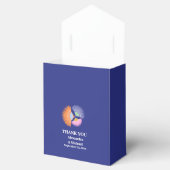 Dank u Griekenland Santorini bruiloft Bedankdoosjes (Geopend)