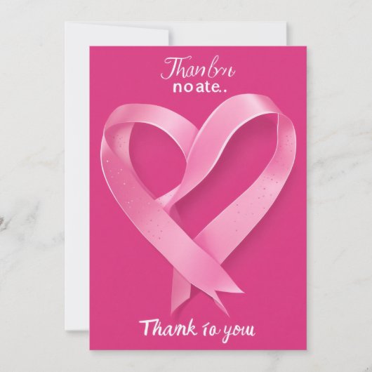 Dank u gritting card bedankkaart (Voorkant)