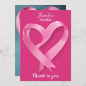 Dank u gritting card bedankkaart (Voorkant / Achterkant)