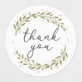 Dank u Groen Labels (Design 1)