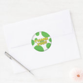 Dank u Groene vlekken Sticker (Envelop)