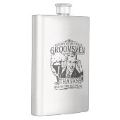 Dank u, Groomsmen Heupfles (Rechts)