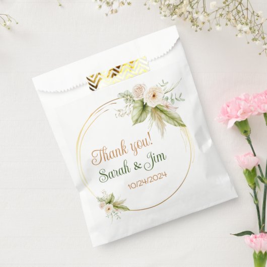 Dank u hart Bruiloft gunst tassen Bedankzakje (Gezegeld)
